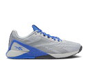 【 REEBOK NANO X1 'GREY COURT BLUE' / PURE GREY 3 COURT BLUE PURE 】 リーボック ナノ コート ピュア 灰色 グレー 青色 ブルー スニーカー メンズ