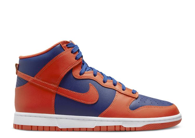 y NIKE DUNK HIGH 'KNICKS' / ORANGE ORANGE DEEP ROYAL BLUE z _N nC  IW fB[v F u[ _NnC Xj[J[ Y iCL