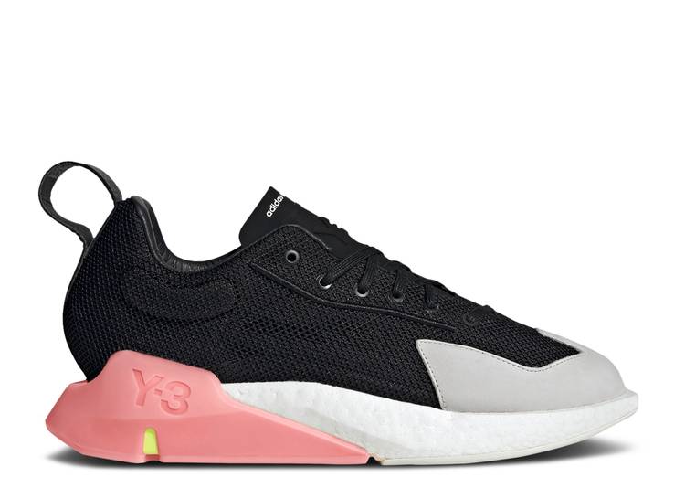 【 ADIDAS Y-3 ORISAN 'BLACK PINK' / BLACK GREY ONE CORE WHITE 】 アディダス 黒色 ブラック 灰色 グレー コア 白色 ホワイト スニーカー メンズ