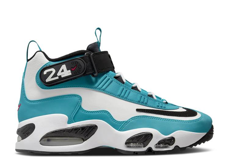 ナイキ NIKE グリフィー マックス アクアマリン 白色 ホワイト 黒色 ブラック 'AQUAMARINE' スニーカー メンズ 【 NIKE AIR GRIFFEY MAX 1 AQUAMARINE WHITE BLACK 】