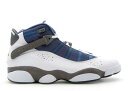 【 AIR JORDAN JORDAN 6 RINGS 'FLINT' / WHITE FRENCH BLUE FLINT GREY 】 ナイキ リング 白色 ...