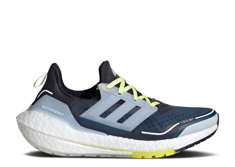 【 ADIDAS WMNS ULTRABOOST 21 COLD.RDY 'CREW NAVY' / CREW NAVY HALO BLUE PULSE 】 アディダス クルー 紺色 ネイビー 青色 ブルー スニーカー レディース