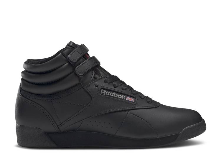 【 REEBOK WMNS FREESTYLE HIGH 'TRIPLE BLACK' / BLACK 】 リーボック フリースタイル ハイ 黒色 ブラック スニーカー レディース