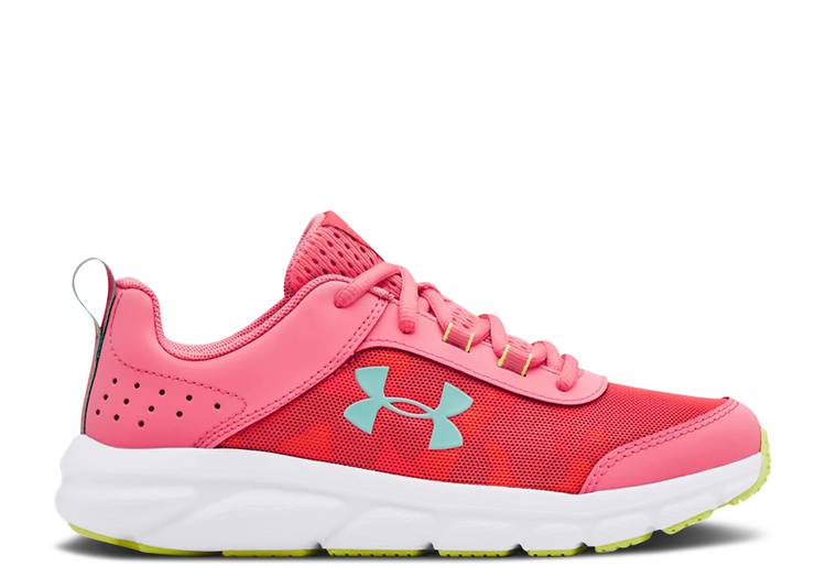 アンダーアーマー UNDER ARMOUR ピンク 白色 ホワイト アンダーアーマー 'ECLECTIC PINK' ジュニア キッズ 【 PINK ASSERT 8 GS ECLECTIC WHITE 】