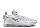 【 NIKE LEBRON WITNESS 6 'SUMMIT WHITE METALLIC PEWTER' / SUMMIT WHITE LIGHT BONE...