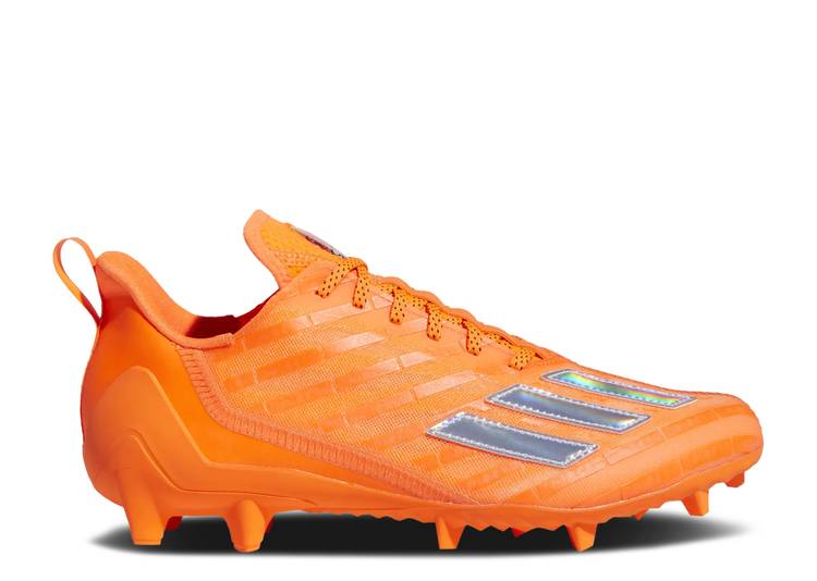 【 ADIDAS ADIZERO CLEATS 'TEAM SOLAR ORANGE SILVER METALLIC' / TEAM SOLAR ORANGE SILVER 】 アディダス アディゼロ クリーツ スパイク 橙 オレンジ 銀色 シルバー チーム スニーカー メンズ