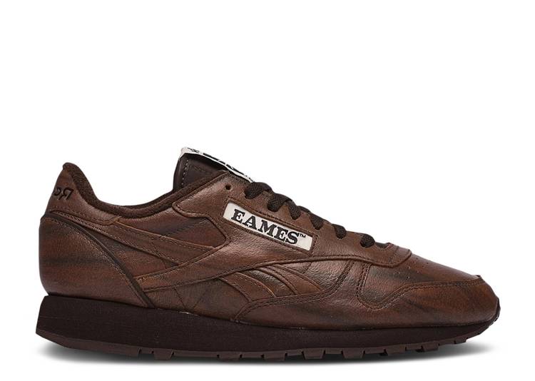 【 REEBOK EAMES OFFICE X CLASSIC LEATHER 'ROSEWOOD' / DARK BROWN DARK BROWN DARK BROWN 】 リーボック クラシック レザー 茶色 ブラウン スニーカー メンズ