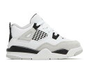【 AIR JORDAN JORDAN 4 RETRO TD 'MILITARY BLACK' / WHITE BLACK NEUTRAL GREY 】 ナイキ...
