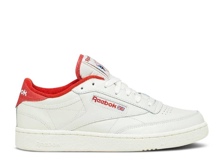 【 REEBOK CLUB C 85 'CHALK MARS RED' / CHALK MARS RED CHALK 】 リーボック クラブ 赤 レッド スニ..