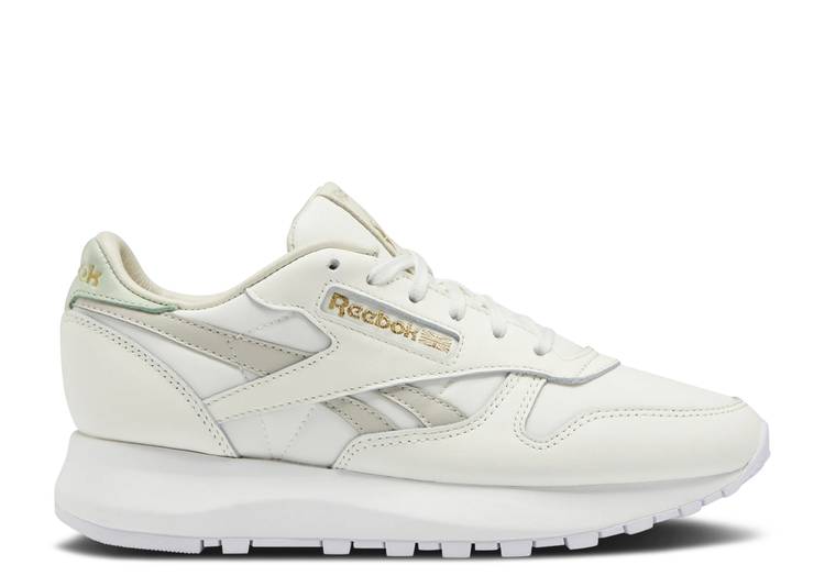 【 REEBOK WMNS CLASSIC LEATHER SP 'CHALK MOONSTONE' / CHALK MOONSTONE LIGHT SAGE 】 リーボック クラシック レザー スニーカー レディース