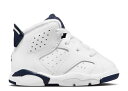 y AIR JORDAN AIR JORDAN 6 RETRO TD 'MIDNIGHT NAVY' 2022 / WHITE MIDNIGHT NAVY z iCL F zCg F lCr[ GAW[_ xr[