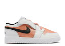 【 AIR JORDAN JORDAN 1 LOW ALT PS 'LIGHT MADDER ROOT' / LIGHT MADDER ROOT BLACK WHITE 】 ナイキ 黒色 ブラック 白色 ホワイト エアジョーダン ジュニア キッズ ベビー マタニティ スニーカー(4)