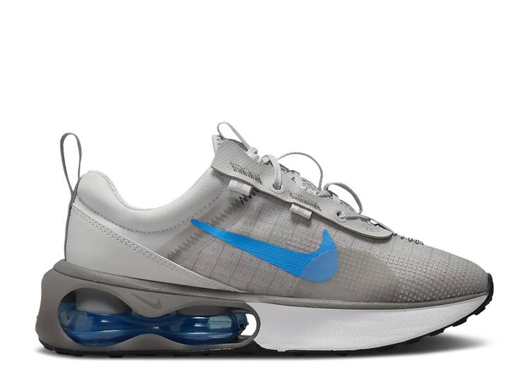  NIKE AIR MAX 2021 GS 'GREY FOG PHOTO BLUE' / GREY FOG FLAT PEWTER WH...