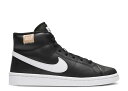 【 NIKE WMNS COURT ROYALE 2 MID 'BLACK WHITE' / BLACK WHITE 】 コート ミッド 黒色 ブラック 白色 ホワイト スニーカー レディース ナイキ(4)