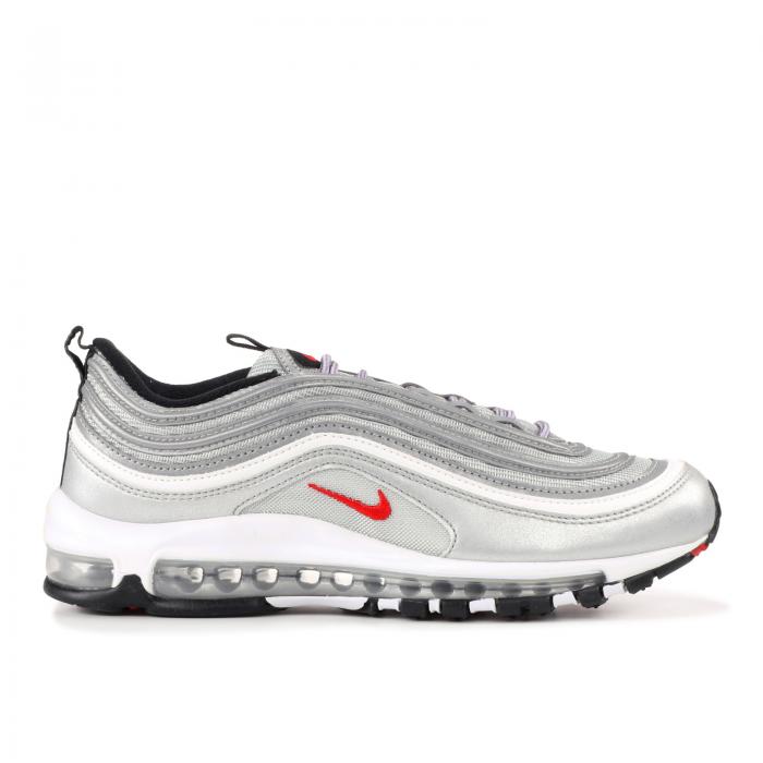 ナイキ NIKE エア マックス 銀色 シルバー 赤 レッド エアマックス 'SILVER BULLET' スニーカー レディース 【 AIR SILVER RED NIKE WMNS 97 OG QS METALLIC VARSITY 】