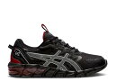 【 ASICS GEL QUANTUM 9 3 GS 'BLACK CLASSIC RED' / BLACK CLASSIC RED 】 クラシック 黒色 ブラック 赤 レッド ジュニア キッズ ベビー マタニティ スニーカー アシックス