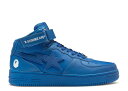 【 BAPE WMNS BAPESTA MID 'BLUE' / BLUE 】 ミッド 青色 ブルー スニーカー レディース ベイプ