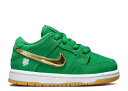 【 NIKE DUNK LOW SB TD 'ST. PATRICK’S DAY' / LUCKY GREEN METALLIC GOLD 】 ダンク エスビー 緑 グリーン ゴールド ダンクロー ベビー ナイキ