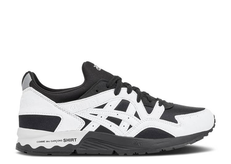 アシックス ASICS 黒色 ブラック 白色 ホワイト GARçONS 'BLACK' スニーカー メンズ 【 ASICS COMME DES SHIRT X GEL LYTE 5 BLACK WHITE 】