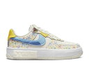 【 NIKE WMNS AIR FORCE 1 FONTANKA 'FLOWERS' / SAIL VIVID SULPHUR GAME ROYAL 】 ゲーム エアフォース ゲームロイヤル 青 ブルー スニーカー レディース ナイキ