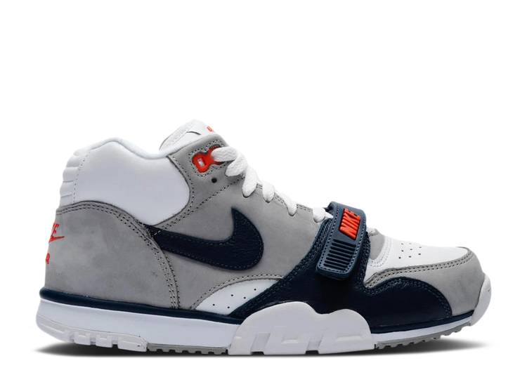 y NIKE AIR TRAINER 1 'MIDNIGHT NAVY' / WHITE MIDNIGHT NAVY MEDIUM GREY z g[i[ F zCg F lCr[ DF O[ GAg[i[ Xj[J[ Y iCL