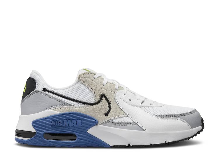 y NIKE AIR MAX EXCEE 'WHITE DARK ROYAL BLUE' / WHITE DARK ROYAL BLUE LEMON z }bNX F zCg F u[ GA}bNX Xj[J[ Y iCL