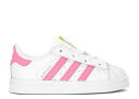 【 ADIDAS SUPERSTAR I 'WHITE LIGHT PINK' / FOOTWEAR WHITE LIGHT PINK GOLD 】 アディダス スーパースター 白色 ホワイト ピンク ゴールド ベビー