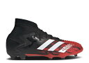 【 ADIDAS PREDATOR MUTATOR 20.1 FG J 'BLACK ACTIVE RED' / CORE BLACK CLOUD WHITE ACTIVE RED 】 アディダス プレデター コア 黒色 ブラック 白色 ホワイト 赤 レッド ジュニア キッズ ベビー マタニティ スニーカー