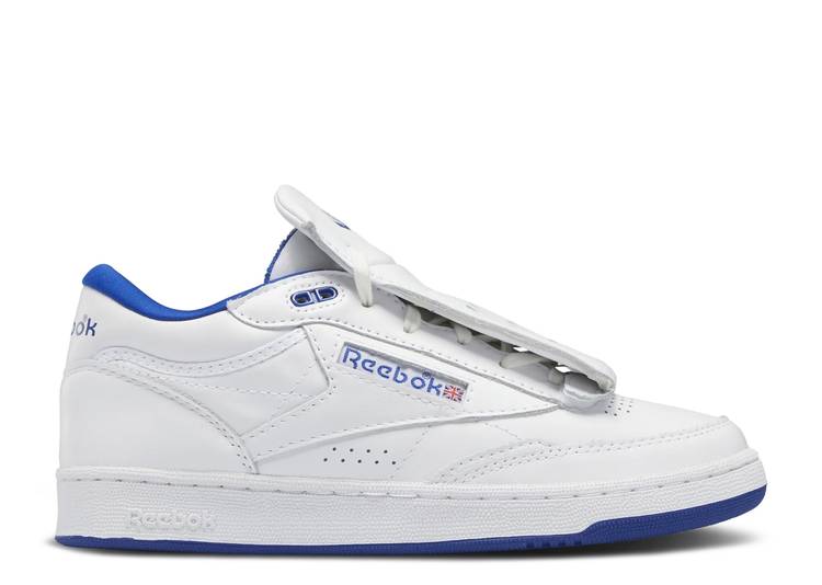 【 REEBOK MOUNTAIN RESEARCH X CLUB C MID 2 'WHITE COBALT' / FOOTWEAR WHITE COBALT CHALK 】 リーボック クラブ ミッド 白色 ホワイト スニーカー メンズ