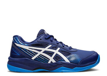 アシックス ASICS ゲーム 青色 ブルー 白色 ホワイト 'DIVE BLUE' ジュニア キッズ 【 GAME ASICS GEL 8 GS DIVE BLUE WHITE 】