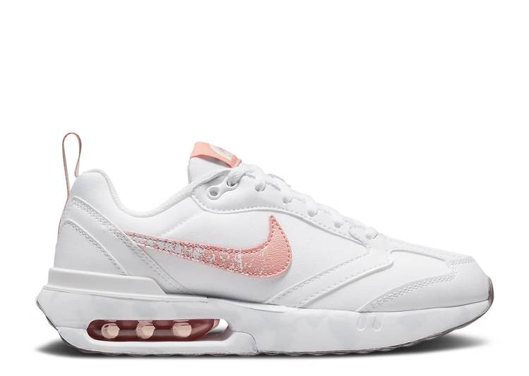 楽天スニケス【 NIKE AIR MAX DAWN SE GS 'WHITE LIGHT MADDER ROOT' / WHITE AURA CAVE STONE LIGHT 】 マックス 白色 ホワイト オーラ エアマックス ジュニア キッズ ベビー マタニティ スニーカー ナイキ