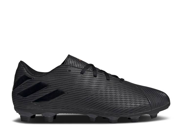 【 ADIDAS NEMEZIZ 19.4 FG TRIPLE BLACK / CORE BLACK CORE BLACK UTILITY 】 アディダス ネメシス コア 黒色 ブラック スニーカー メンズ