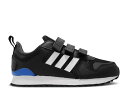 【 ADIDAS ZX 700 HD CF K 039 BLACK BLUE 039 / CORE BLACK CLOUD WHITE CARBON 】 アディダス コア 黒色 ブラック 白色 ホワイト カーボン ジュニア キッズ ベビー マタニティ スニーカー