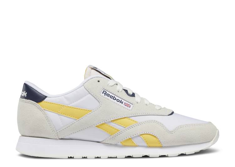 y REEBOK CLASSIC NYLON 'CHALK COLLEGIATE NAVY' / CHALK FOOTWEAR WHITE COLLEGIATE z [{bN NVbN iC F zCg Xj[J[ Y