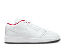 y AIR JORDAN AIR JORDAN 1 LOW GS 'WHITE GYM RED' / WHITE BLACK GYM RED z iCL F zCg F ubN  bh GAW[_ WjA LbY xr[ }^jeB Xj[J[