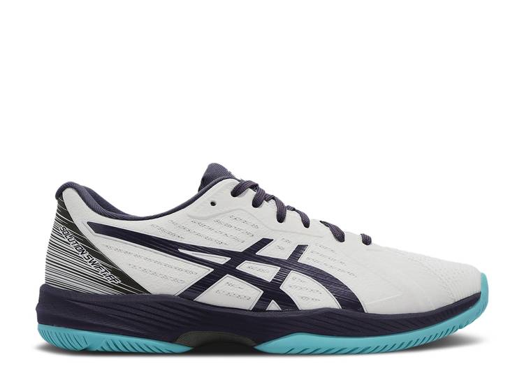 【 ASICS SOLUTION SWIFT FF 'WHITE INDIGO FOG' / WHITE INDIGO FOG 】 藍色 インディゴ 白色 ホワイト スニーカー メンズ アシックス