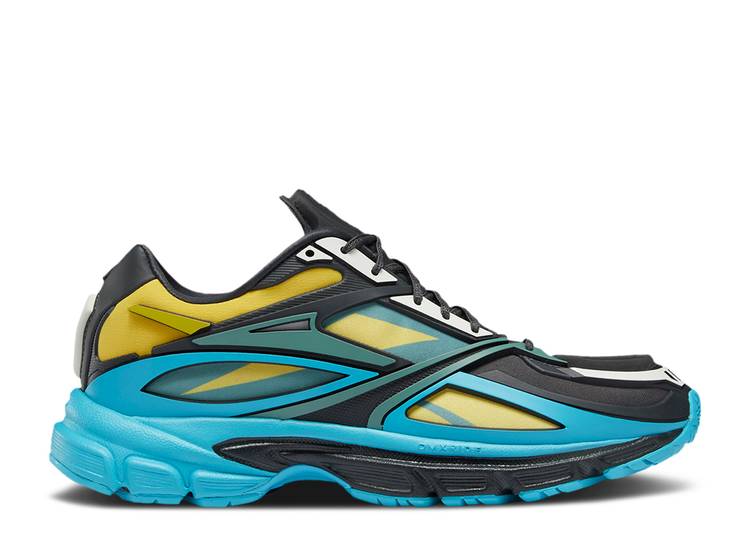 【 REEBOK PREMIER ROAD MODERN 'DARK HYPER' / LEMON PEPPER DASH BLUE COLD GREY 】 リーボック プレミアム モダン 青色 ブルー 灰色 グレー スニーカー メンズ