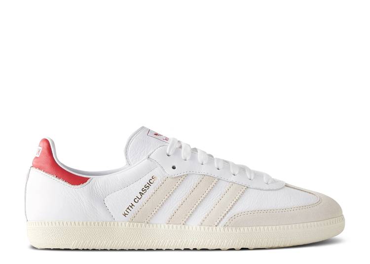 y ADIDAS KITH X SAMBA OG 'CLASSICS PROGRAM - WHITE RED' / 7 1 22 z AfB_X To F zCg Xj[J[ Y