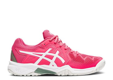 アシックス ASICS ピンク 白色 ホワイト 'PINK CAMEO' ジュニア キッズ 【 PINK ASICS GEL RESOLUTION 8 GS CAMEO WHITE 】