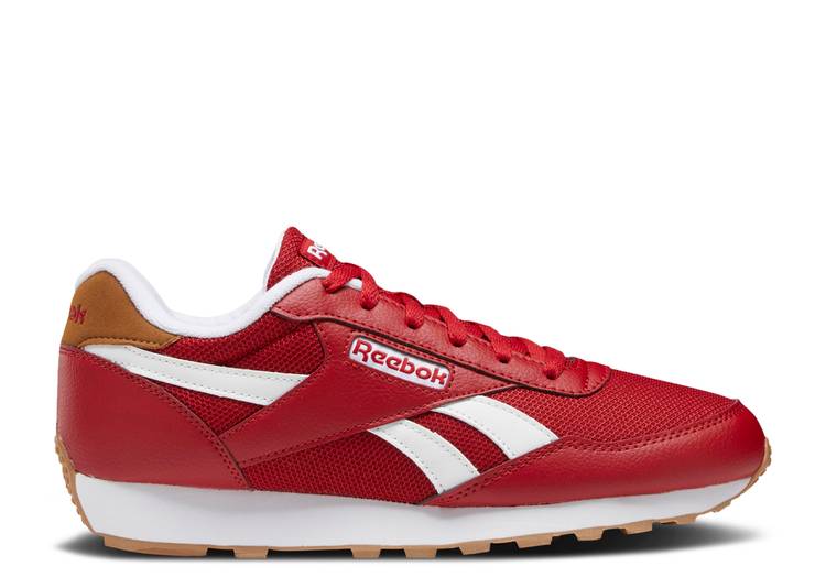 【 REEBOK REWIND RUN 'FLASH RED WILD BROWN' / FLASH RED WILD BROWN FOOTWEAR 】 リーボック ラン 赤 レッド ワイルド 茶色 ブラウン スニーカー メンズ