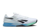 【 REEBOK NANO X2 'WHITE ESSENTIAL BLUE' / FOOTWEAR WHITE ESSENTIAL BLUE 】 リーボック ナノ 白色 ホワイト 青色 ブルー スニーカー メンズ