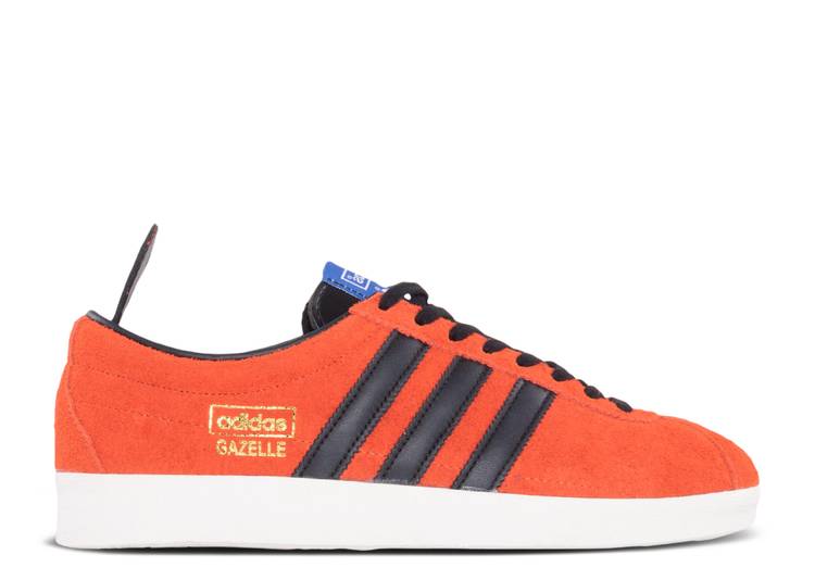 【 ADIDAS GAZELLE VINTAGE 'TRUE ORANGE' / TRUE ORANGE CORE BLACK BLUE 】 アディダス ガゼル ビン..