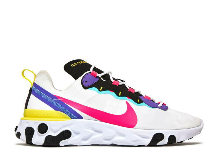 y NIKE REACT ELEMENT 55 'HYPER PINK' / WHITE HYPER PINK BLACK PSYCHIC z ANg Gg F zCg sN F ubN Xj[J[ Y iCL