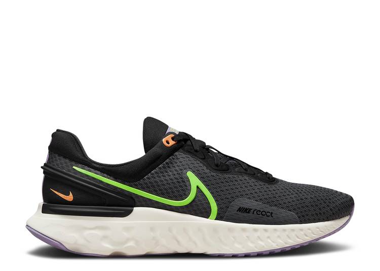 y NIKE REACT MILER 3 'ANTHRACITE GHOST GREEN' / ANTHRACITE BLACK WHITE GHOST z ANg F ubN F zCg Xj[J[ Y iCL