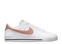 【 NIKE WMNS COURT LEGACY NEXT NATURE 'WHITE ROSE WHISPER' / WHITE TEAM ORANGE BLACK ROSE 】 コート レガシー ローズ 白色 ホワイト チーム 橙 オレンジ 黒色 ブラック スニーカー レディース ナイキ