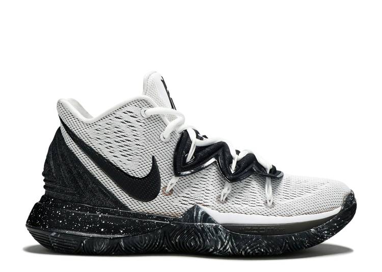 【 NIKE KYRIE 5 EP 'COOKIES AND CREAM' / WHITE BLACK 】 カイリー 白色 ホワイト 黒色 ブラック スニーカー メンズ ナイキ