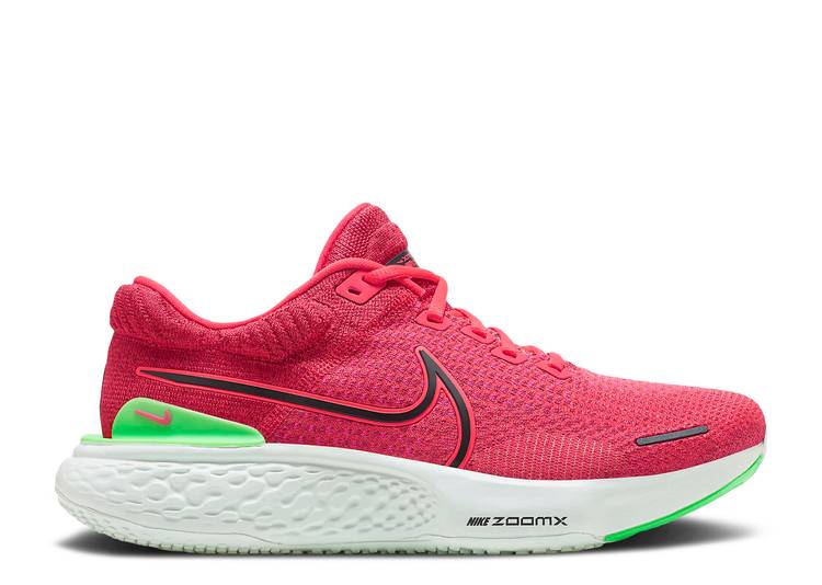 ナイキ NIKE ラン フライニット 赤 レッド チーム 緑 グリーン ストライク 黒色 ブラック 'SIREN RED' スニーカー メンズ 【 RED TEAM GREEN NIKE ZOOMX INVINCIBLE RUN FLYKNIT 2 SIREN STRIKE BLACK 】