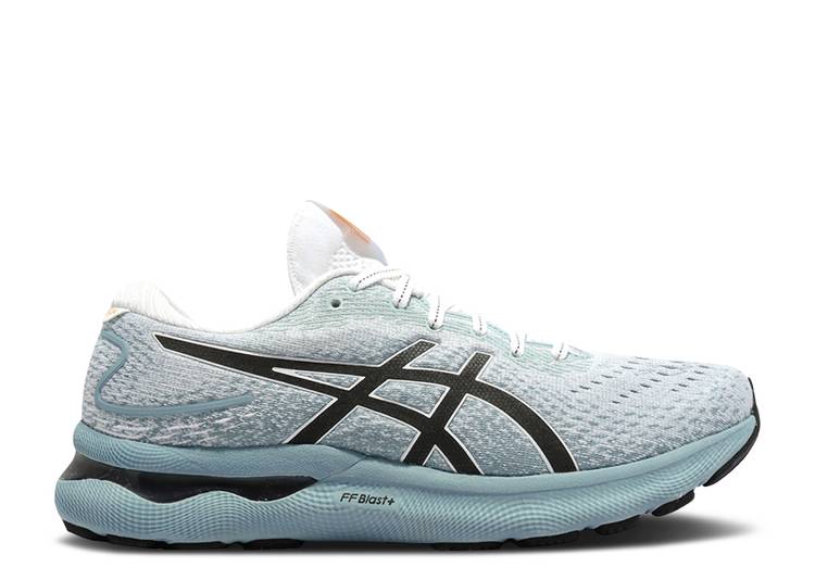 【 ASICS GEL NIMBUS 24 2E WIDE 'LIGHT STEEL' / LIGHT STEEL WHITE 】 銀色 スチール 白色 ホワイト スニーカー メンズ アシックス