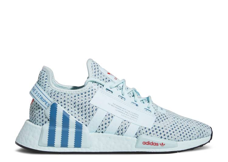 【 ADIDAS NMD_R1 V2 'ALMOST BLUE' / ALMOST BLUE ALTERED BLUE VIVID 】 アディダス 青色 ブルー スニーカー メンズ