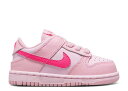 ナイキ NIKE ダンク ピンク ダンクロー 'TRIPLE PINK' ベビー 【 PINK NIKE TD MEDIUM SOFT HYPER FOAM 】